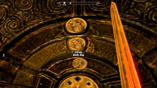 The Elder Scrolls V  Skyrim  Forbidden Legend quest  Gauldur Amulet fragment in Folgunthur [upl. by Lu]