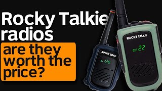 Rocky Talkie 5Watt Radio amp Rocky Talkie Mountain Radio Review  What Is The Difference Between Them [upl. by Lovel338]