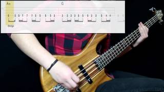 Red Hot Chili Peppers  The Zephyr Song Bass Only Play Along Tabs In Video [upl. by Allecnirp619]