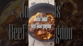 Beef Bourguignon 🥩 homemadefood easyrecipe homemade beefbourguignon juliachild [upl. by Aerdna62]