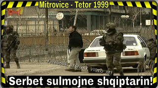 Momenti kur sulmohet shqiptari ne veri te Mitrovices  Tetor 1999 [upl. by Vange]