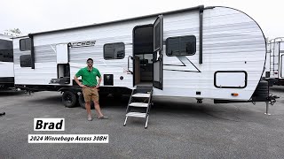 Join Our Sales Pro Brad on a Tour Through the 2024 Winnebago Access 30BH Travel Trailer 🚐 [upl. by Web]