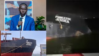 Révélation sur le navire qui a coulé au port autonome de Dakar par Waly Diouf Bodian [upl. by Amy]