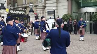 Royal British Legion  Remembrance Day appeal Charing Cross Station [upl. by Aneleve161]