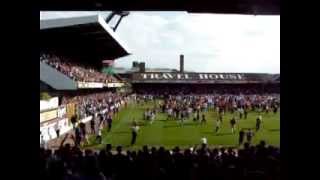 Swansea City win promotion 2000 at the Vetch Field [upl. by Nosrac594]