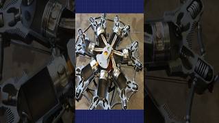 Radial Engine Uses shorts science engineering automobile [upl. by Eemak]