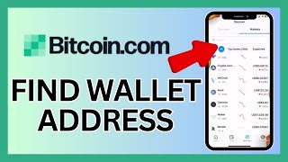 How to Find Bitcoin Wallet Address on Bitcoincom Wallet App 2024 [upl. by Oneal]