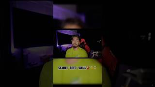 SCOUT LEAVE S8ul and joined GODL😳☠️❤️‍🩹 godlike s8ul gaming scoutop scout scoutgaming fyp [upl. by Sibyl]