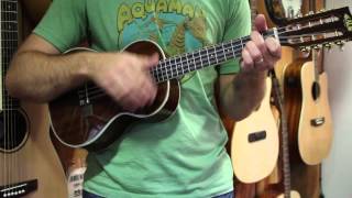 Kala KA8 8 String Tenor Ukulele Demo Somewhere Over the Rainbow [upl. by Artep]