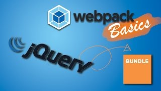 USING 3RD PARTY PACKAGES LIKE JQUERY Webpack 2 Basics Tutorial [upl. by Acinnej971]