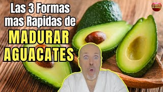 🥑 ¿COMO MADURAR AGUACATES RAPIDO CON ESTOS INCREIBLES 3 TRUCOS 🥑 [upl. by Ahsiekat]