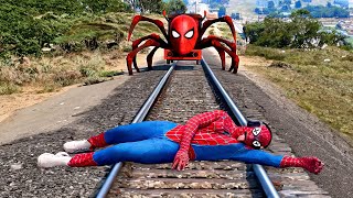 Homem Aranha e a História do Trem Aranha  Filme Completo 2024 [upl. by Assilem]