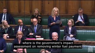 Esther McVey MP speaks out about the Governments decision to remove Winter Fuel Payments [upl. by Euqor]