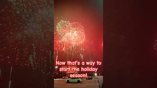 Minnie’s Wonderful Christmastime fireworks finale disney shorts waltdisneyworld magickingdom [upl. by Atselec]