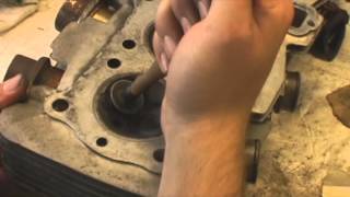 How to Engine Valve Lapping  1974 Honda CB750 rebuild Episode 3 [upl. by Yran]