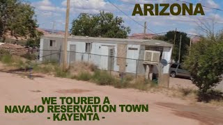 ARIZONA We Toured A Navajo Indian Reservation Town  KAYENTA [upl. by Aileen783]