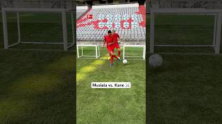 Musiala and Kane take on the Two Goal Challenge 🥅⚽️🥅 [upl. by Hankins796]