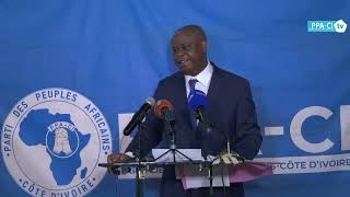 LE MINISTRE KATINAN KONE REVIENT SUR LAFFAIRE quotBRAQUAGE DE LA BCEAOquot [upl. by Ynittirb]