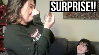 DISNEY WORLD SURPRISE TRIP REACTION [upl. by Cinimmod765]