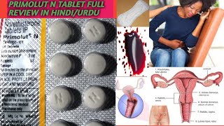 TABLET FOR IRREGULARHEAVYPAINFULPERIODSPROBLEMSPRIMOLUT N TABLET REVIEW IN HINDI URDU [upl. by Llibyc]