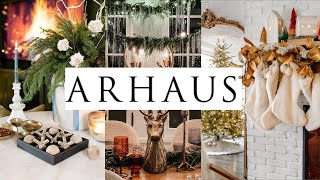 ARHAUS STUNNING HOLIDAY DECORATING SHOP WITH ME [upl. by Finegan]