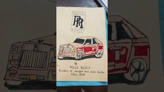 Hand made Rolls Royce brochure 🗿art rollsroyce cars luxury handmade creative [upl. by Aniela227]