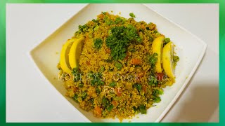 How To Make Couscous Salad  Easy Couscous Salad Recipe with Anchovies [upl. by Lemej705]