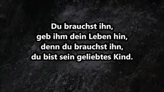 Musik MC Immanuel  Du brauchst ihn  David VS Goliath  Konstenlos  Lyrics  christlich [upl. by Zehe]