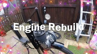 Velosolex 1700 1960 Engine Rebuild [upl. by Ardnasxela]