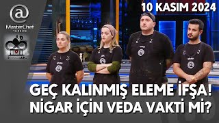 MASTERCHEF ELEME İFŞA OLDU NİGAR VEDA ZAMANI KAAN EDA SEMİH 10112024 TV8 CANLI İZLE FULL TEK PARÇA [upl. by Ceevah]