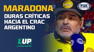 La polémica charla de Maradona con Brailovsky sobre Lionel Messi [upl. by Kreager]