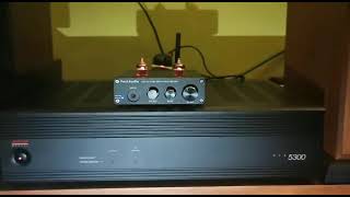 ADCOM GFA 5300 WITH BOX X3 PRE AMP [upl. by Oran]