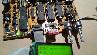 Diy MIDI FM Synth with Yamaha OPL2 YM3812  part 1 [upl. by Kutzenco]