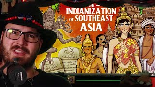 American Reacts to  Indian Merchant Became Cambodias First Kinga Story of Indianization YouTube [upl. by Tapes626]