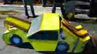 Transformers  Bumblebee Costume transforming  DIY [upl. by Floro372]