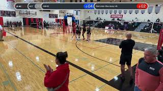 AMHS 22 vs Edmonds Woodway HS 25 1st Set [upl. by Niro]