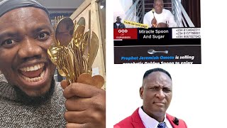 PASTOR JEREMIAH OMOTO FUFEYIN IS SELLING GOLDEN SPOON TO HIS CHURCH MEMBERS  VDM WILL FIND HIM SOON [upl. by Hehre]