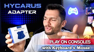 HYCARUS Keyboard and Mouse Adapter for SwitchXBOX OneXBOX Series XS  PS3 PS4 [upl. by Dulcine]