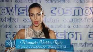 Manuela Valdés Ruiz  Aspirante a Señorita Antioquia 2014 [upl. by Ajna]