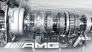 AMG 55liter V8 Biturbo Engine [upl. by Bbor]