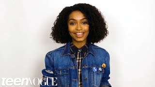 Yara Shahidi Shares the First Time She Fell in Love With Her Hair  Teen Vogue [upl. by Truda]