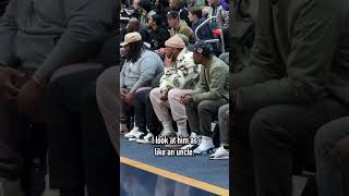 Melo Sits Courtside At ALL His Games [upl. by Balfour996]