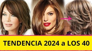 TENDENCIAS 2024 de CABELLO a partir de los 40 [upl. by Analart534]