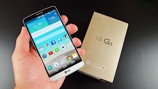 LG G3 Unboxing amp Review [upl. by Deedahs]