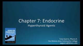 CC Hyperthyroid Agents Methimazole vs Propylthiouracil vs Iodine Preparations [upl. by Ahsitra]