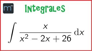 Integral arcotangente más logaritmo integrales racionales [upl. by Htebazila]