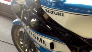 Suzuki RG 500  4 cyl 2 stroke racer  ex Wil Hartog [upl. by Ruenhs32]