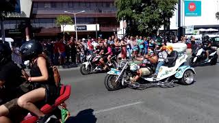 DESFILE CIERRE CONCENTRACIÓN MOTERA FARO 2018 [upl. by Brittan923]