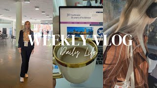 WEEKLY VLOG  Robię Coffee Corner konferencja naukowa realistyczne życie studentki [upl. by Daffodil]