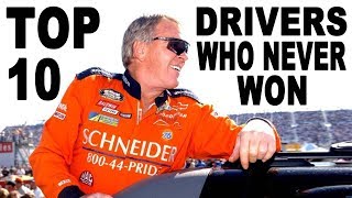 Top 10 NASCAR Drivers Who Never Won a Cup Race [upl. by Roshan]